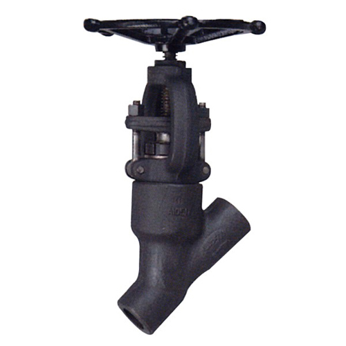 Y forged steel valve